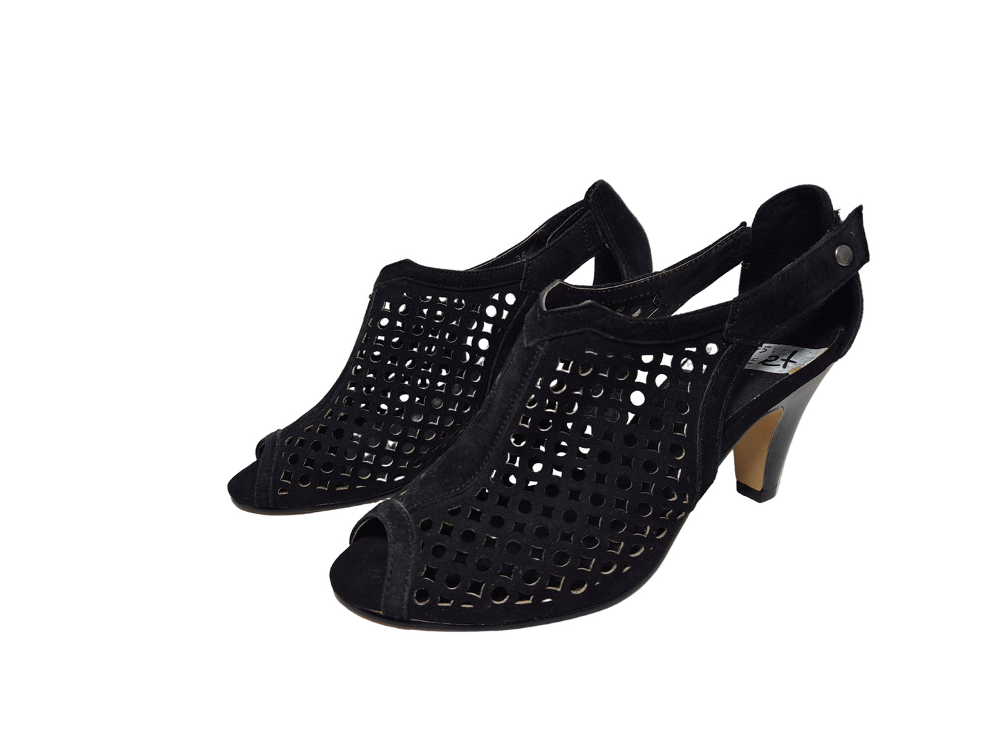 Sweet Absatzschuh Sandale, schwarz, Gr. 35