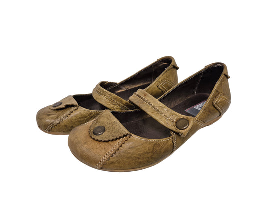 Miccos Ballerina, khaki, Gr. 36