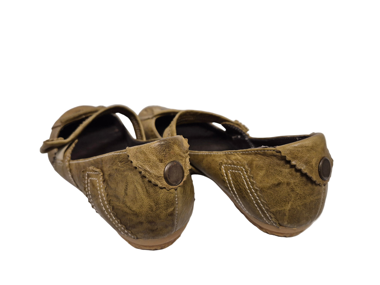 Miccos Ballerina, khaki, Gr. 36