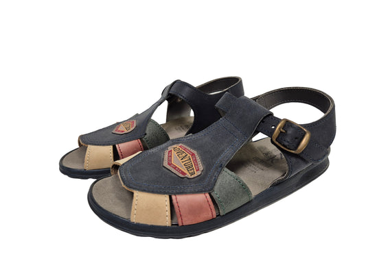 Frank Junge Schuhe Sandale, blau, Gr. 40