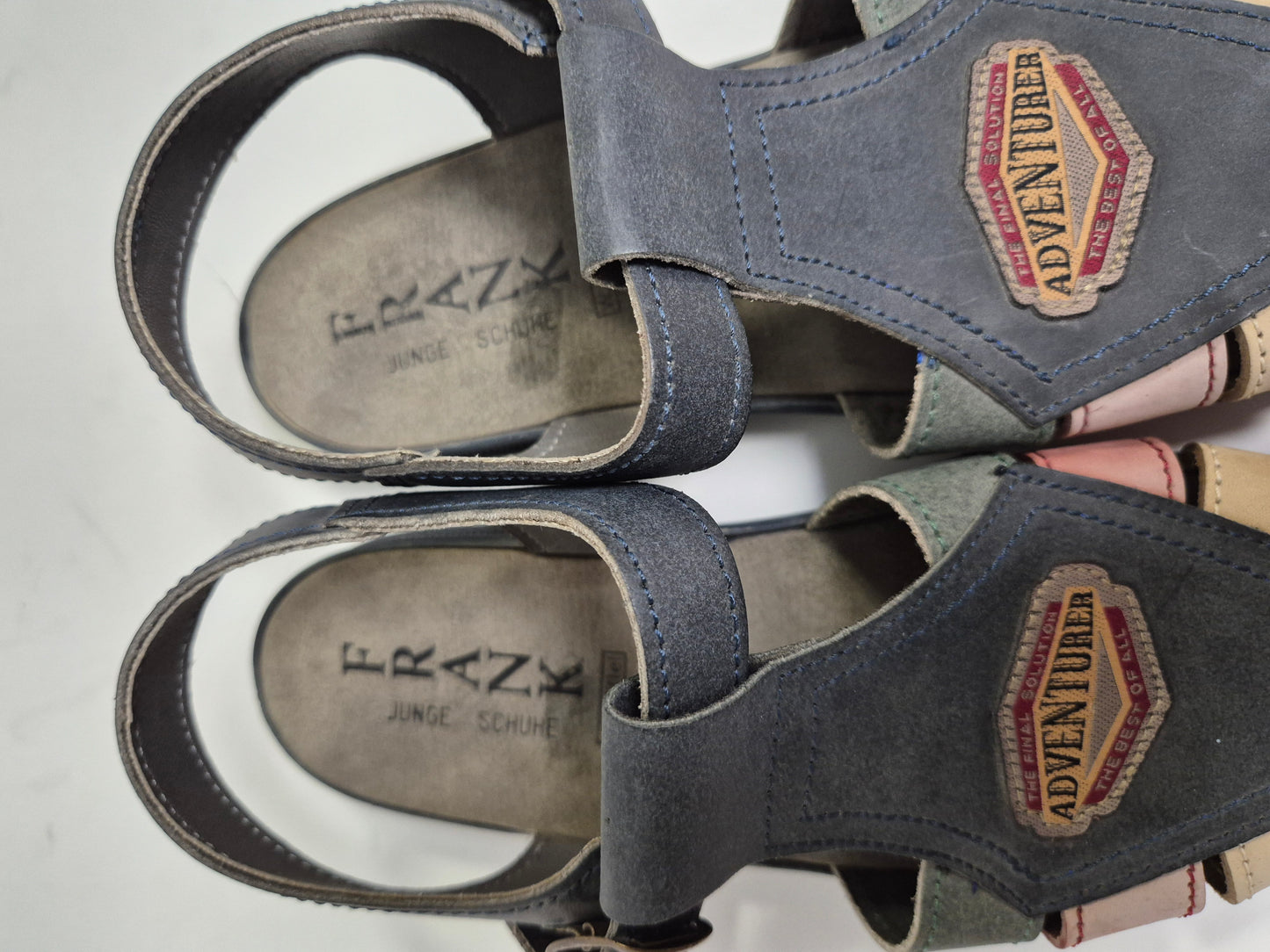 Frank Junge Schuhe Sandale, blau, Gr. 40