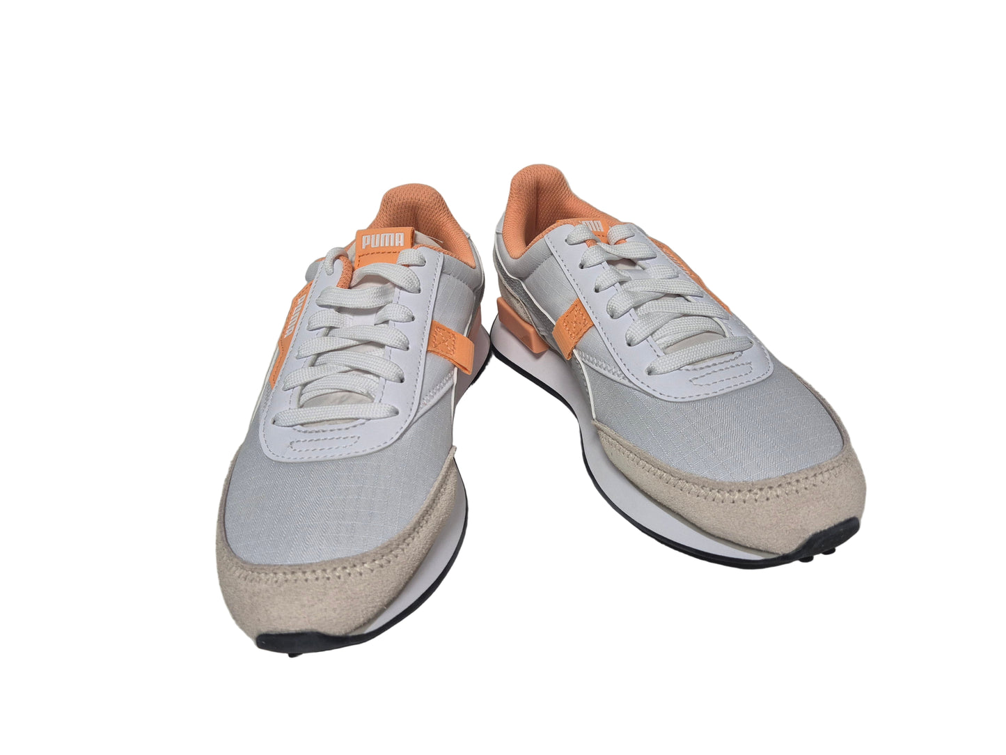 PUMA Future Rider Play On Sneaker weiß-grau-orange Gr. 36