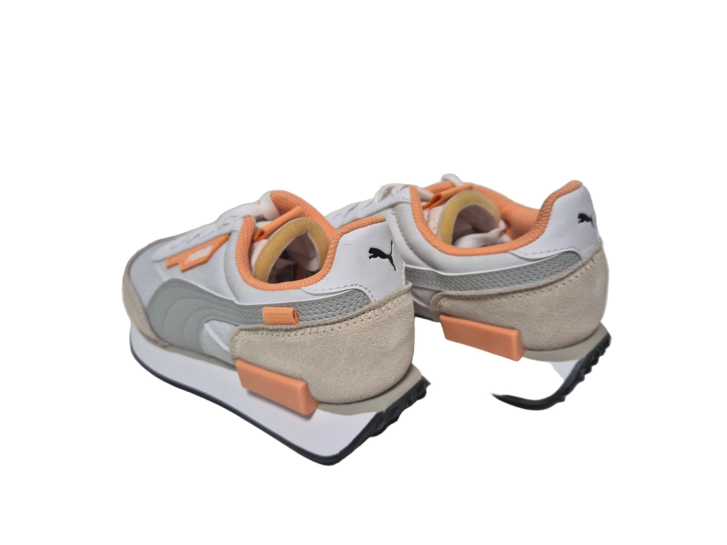 PUMA Future Rider Play On Sneaker weiß-grau-orange Gr. 36