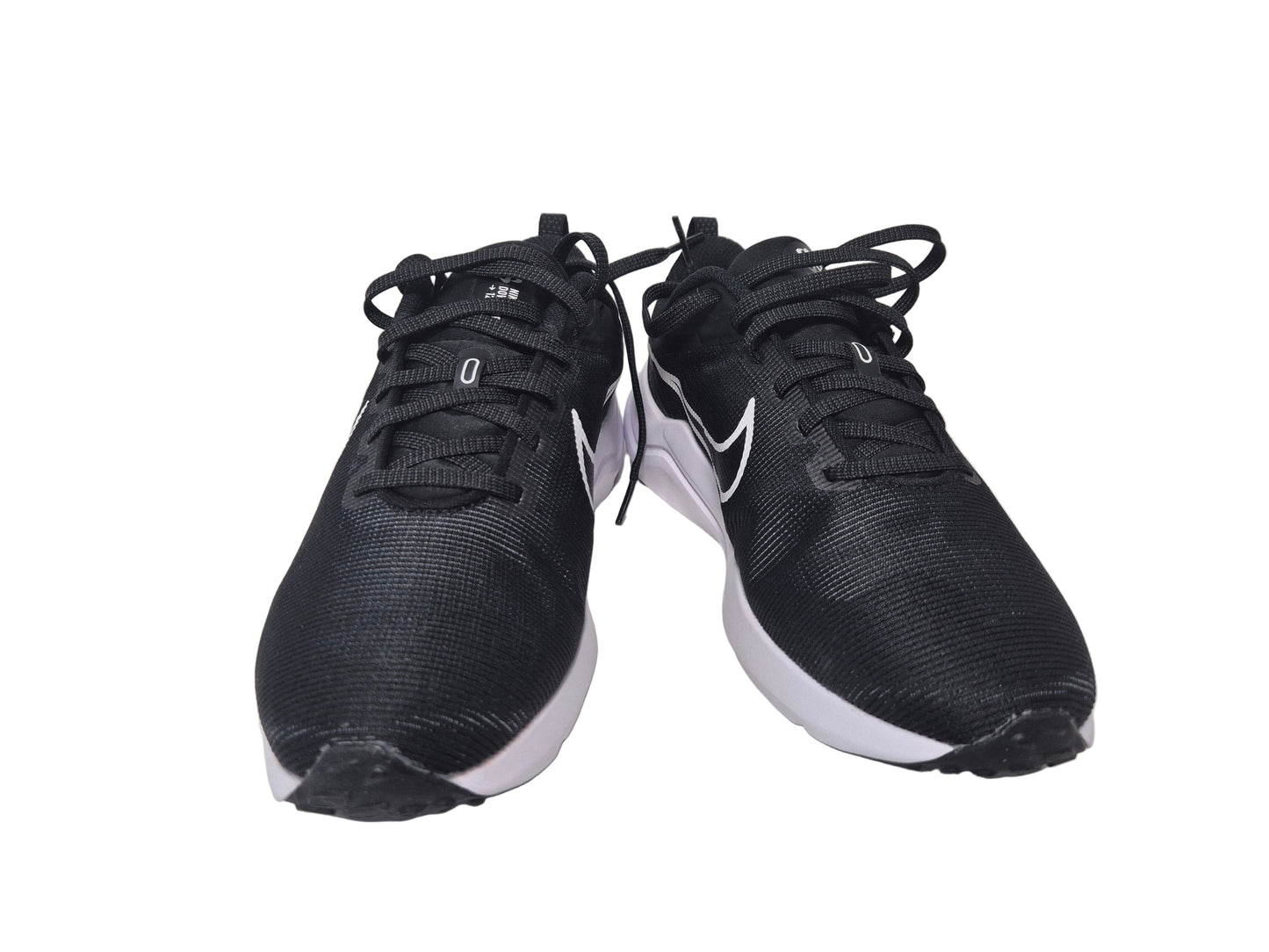 Nike Downshifter 12 Laufschuhe Sneaker, Schwarz-Weiß, Gr. 37,5