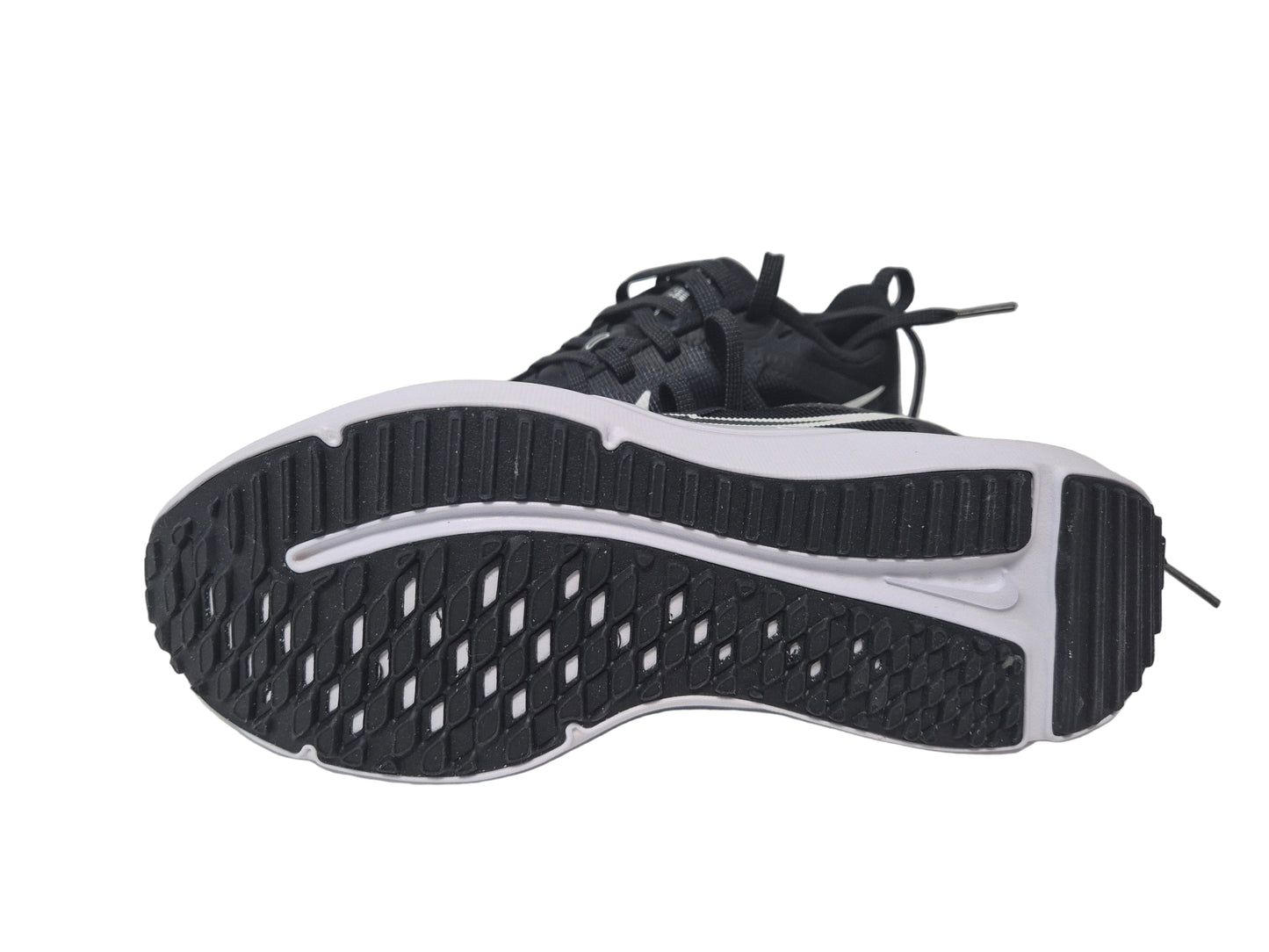 Nike Downshifter 12 Laufschuhe Sneaker, Schwarz-Weiß, Gr. 37,5