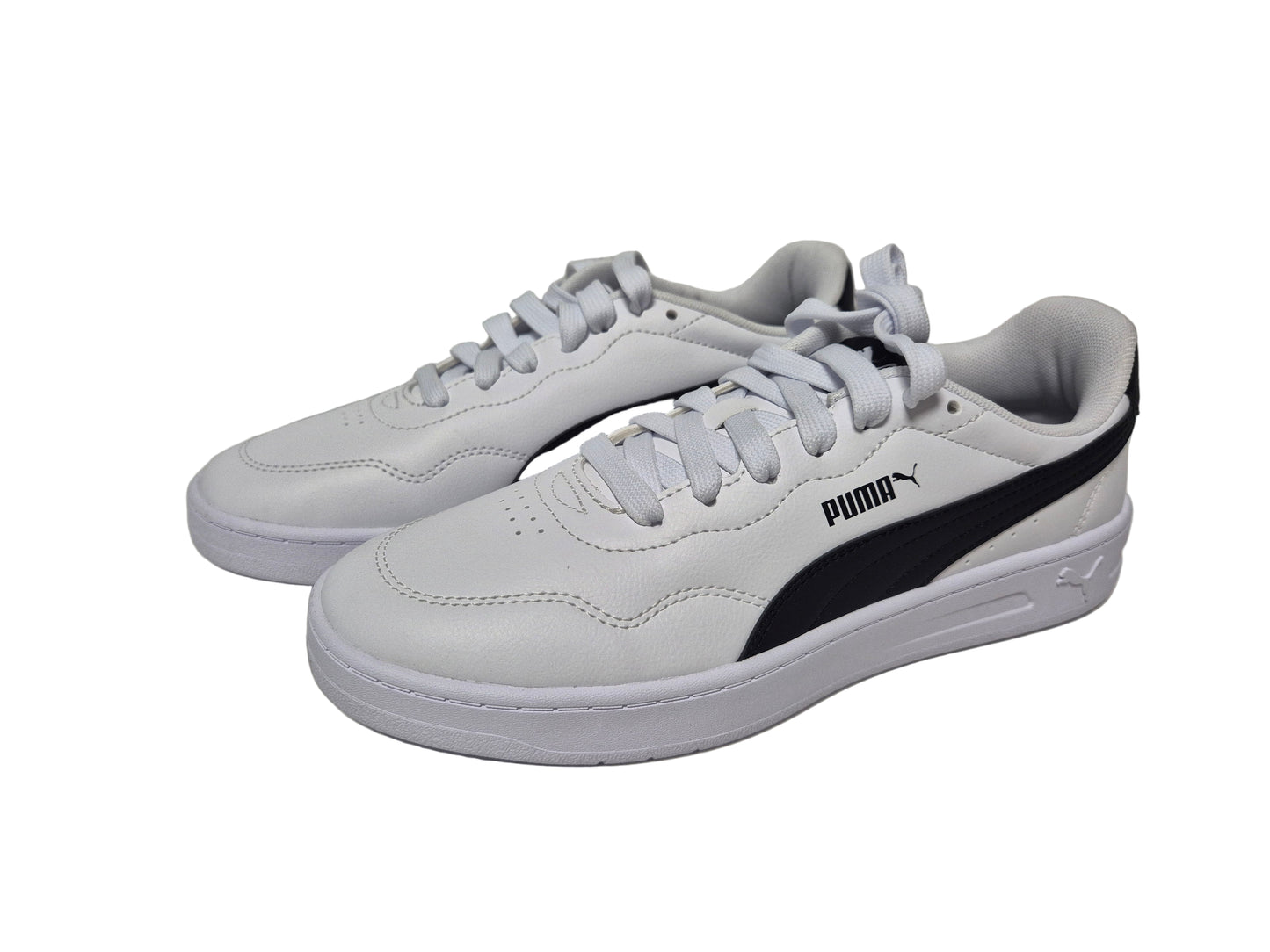 PUMA COURT LALLY Sneaker, Weiß-Schwarz, Gr. 40