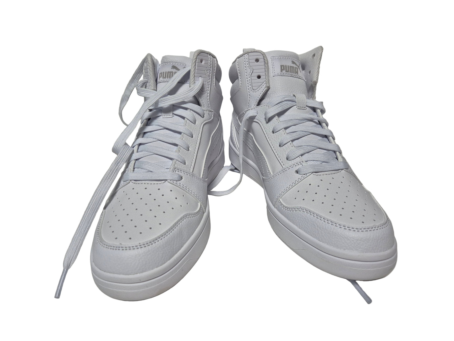 PUMA Rebound V6 MID JR Sneaker, Weiß, Gr. 38,5