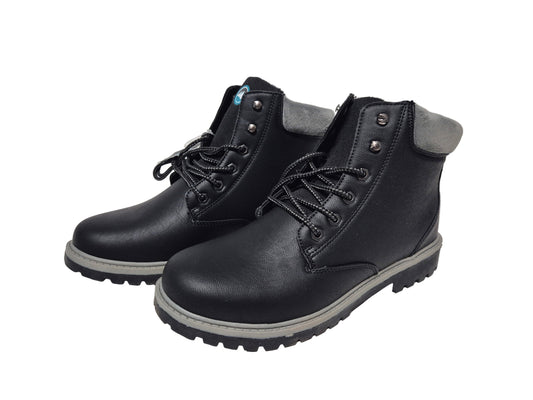 Polarino Kalmar W Schnürboots, Schwarz, Gr. 42