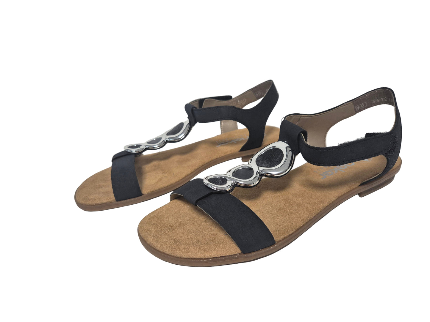 Rieker Riemchensandale, Nachtblau, Gr. 40