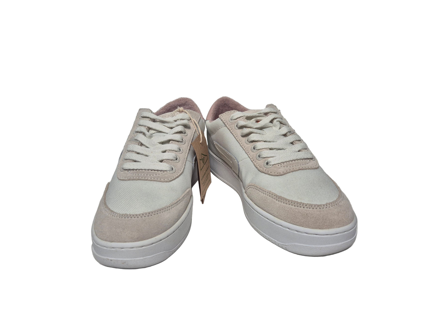 HUB Sneaker Baseline-W S34 Suede weiß-rose Gr. 38