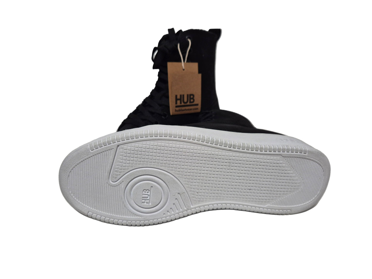 HUB Damen Sneaker high DAY N42, schwarz-weiß, Gr. 36