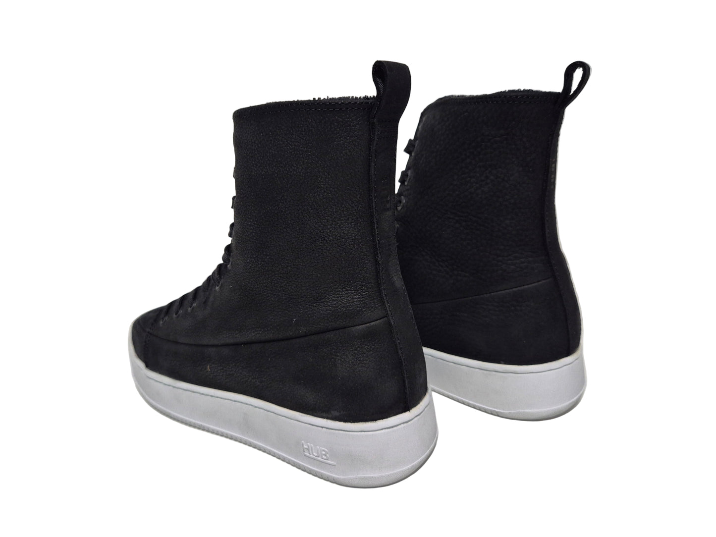 HUB Damen Sneaker high DAY N42, schwarz-weiß, Gr. 41