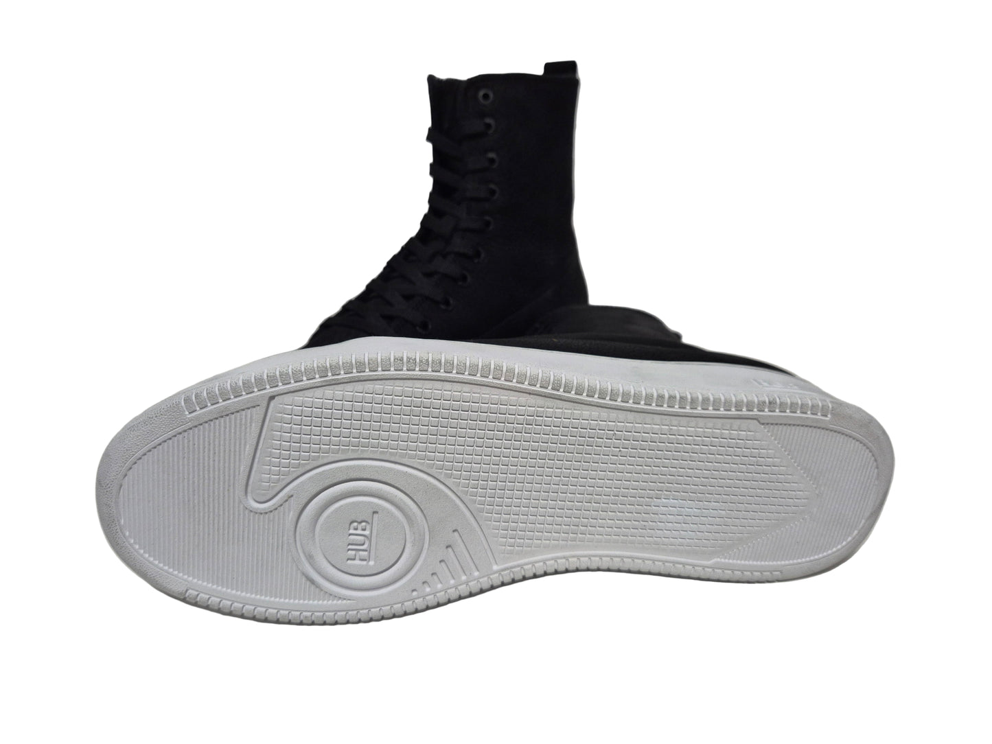 HUB Damen Sneaker high DAY N42, schwarz-weiß, Gr. 41