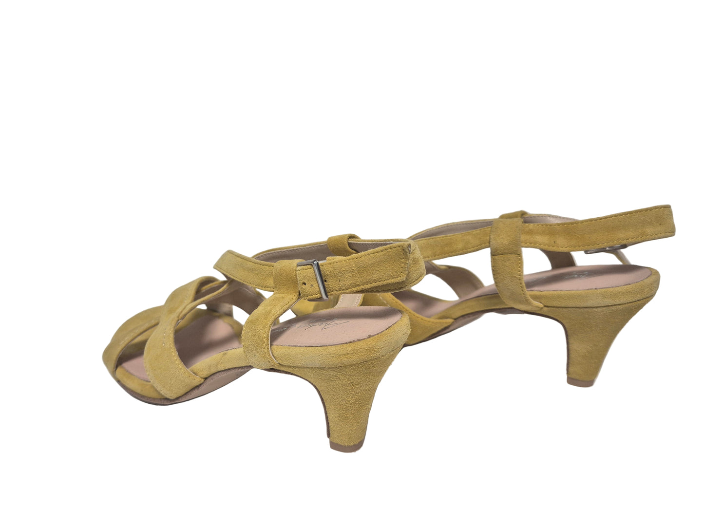 Andrea Conti Absatzschuhe Sandalette, gelb, Gr. 40