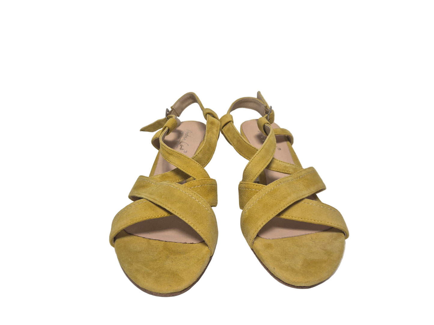 Andrea Conti Absatzschuhe Sandalette, gelb, Gr. 40