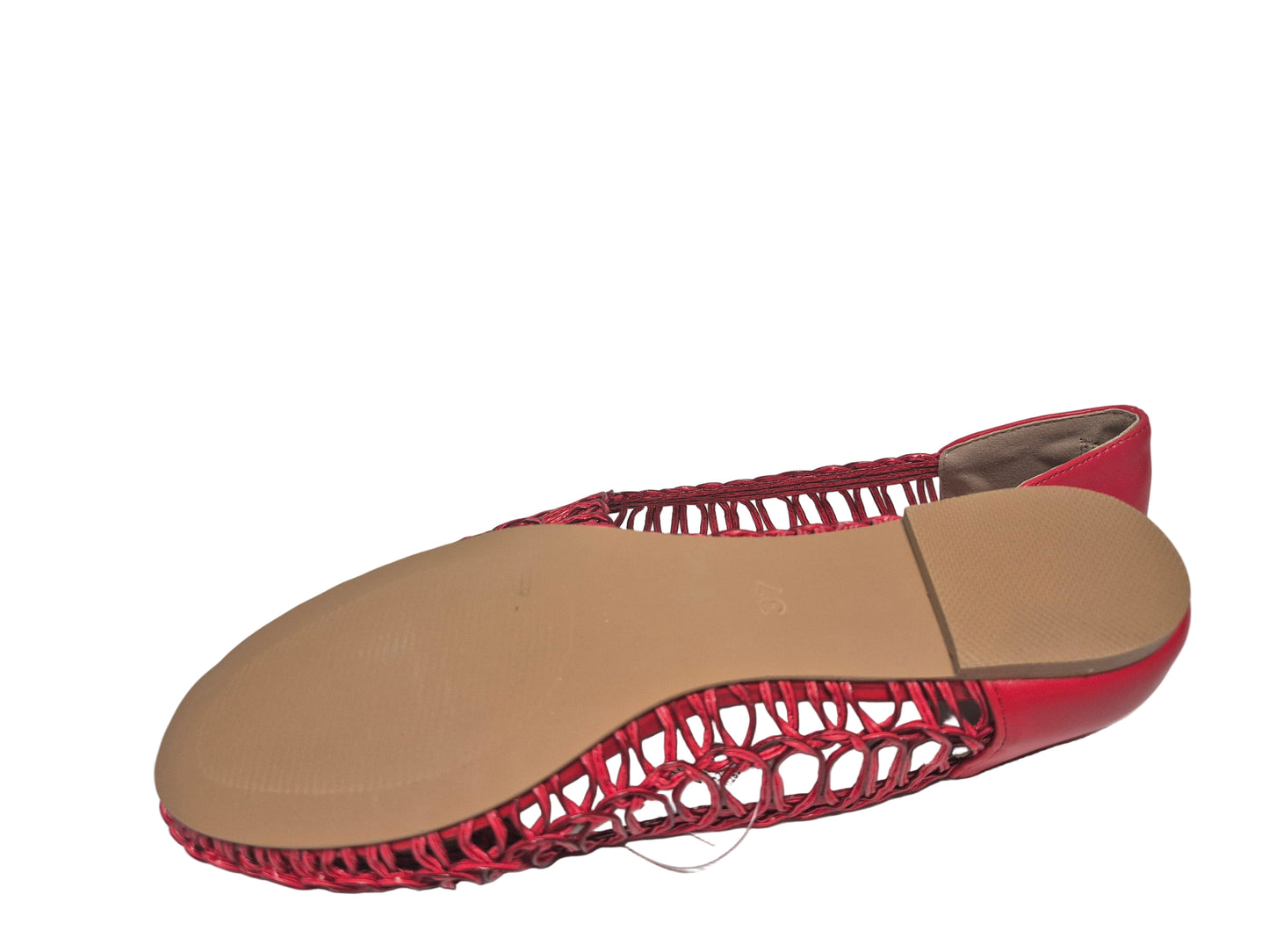 Heine Ballerinas Slip On, rot, Gr. 37