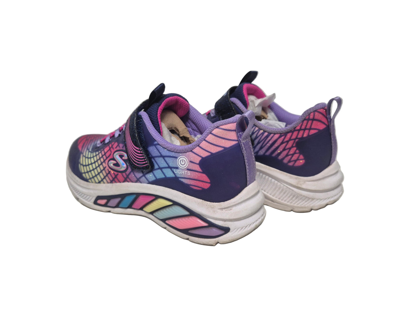 SKECHERS Rainbow Cruisers Sneaker, lila, Gr. 34