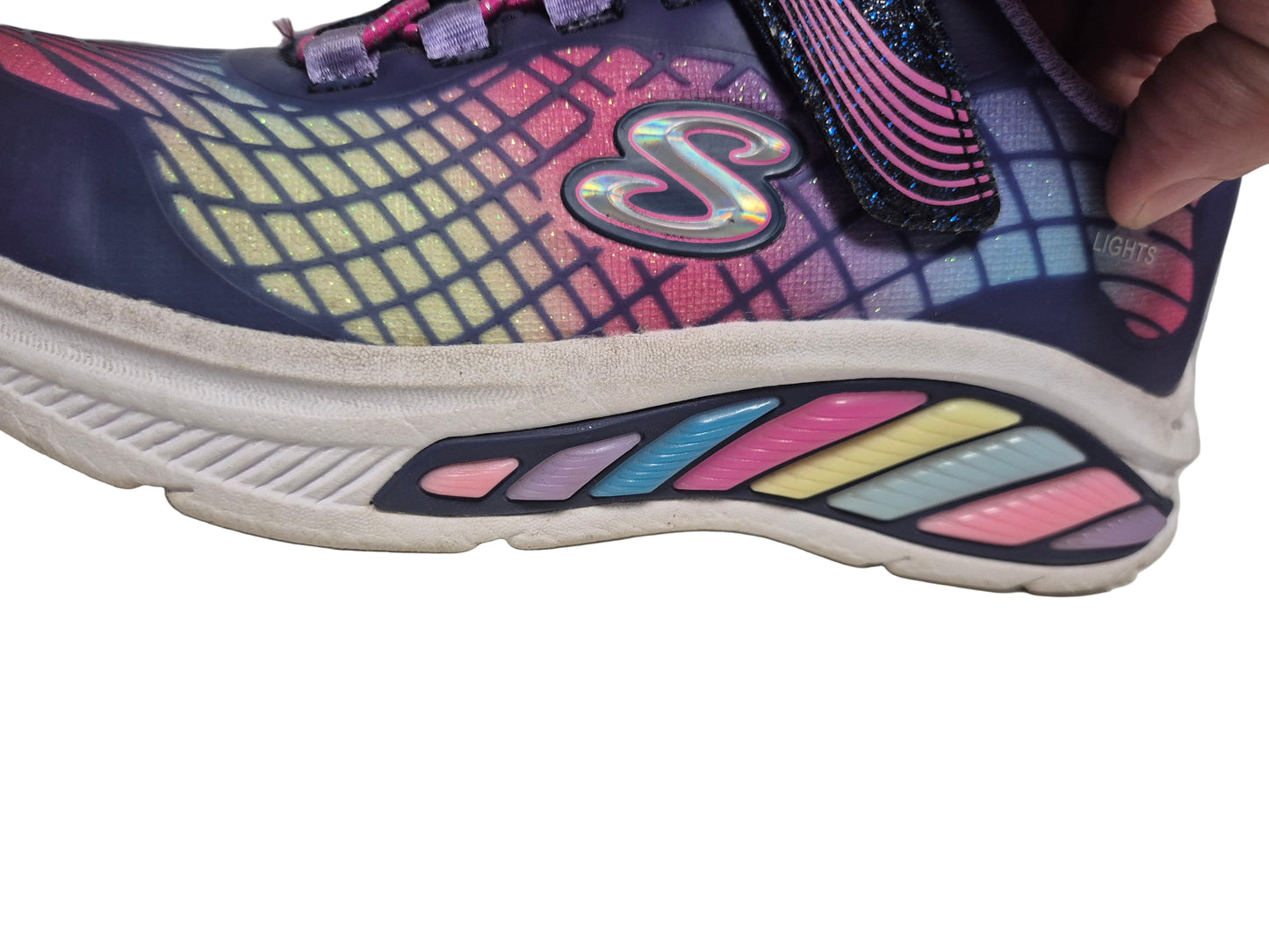SKECHERS Rainbow Cruisers Sneaker, lila, Gr. 34