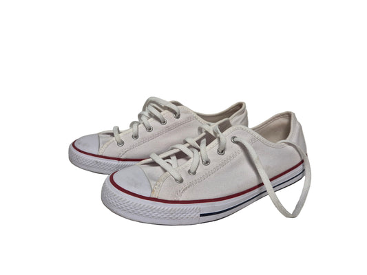 Converse Chuck Taylor All Star Dainty GS Basic On Ox Sneaker, weiß, Gr. 37,5