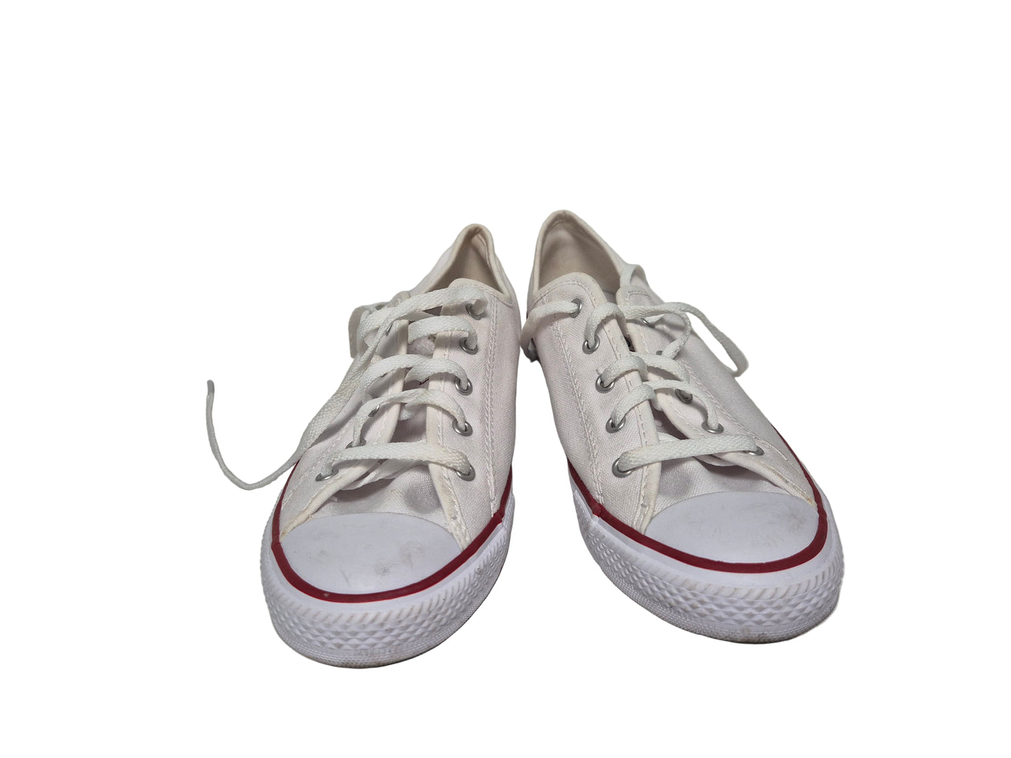 Converse Chuck Taylor All Star Dainty GS Basic On Ox Sneaker, weiß, Gr. 37,5