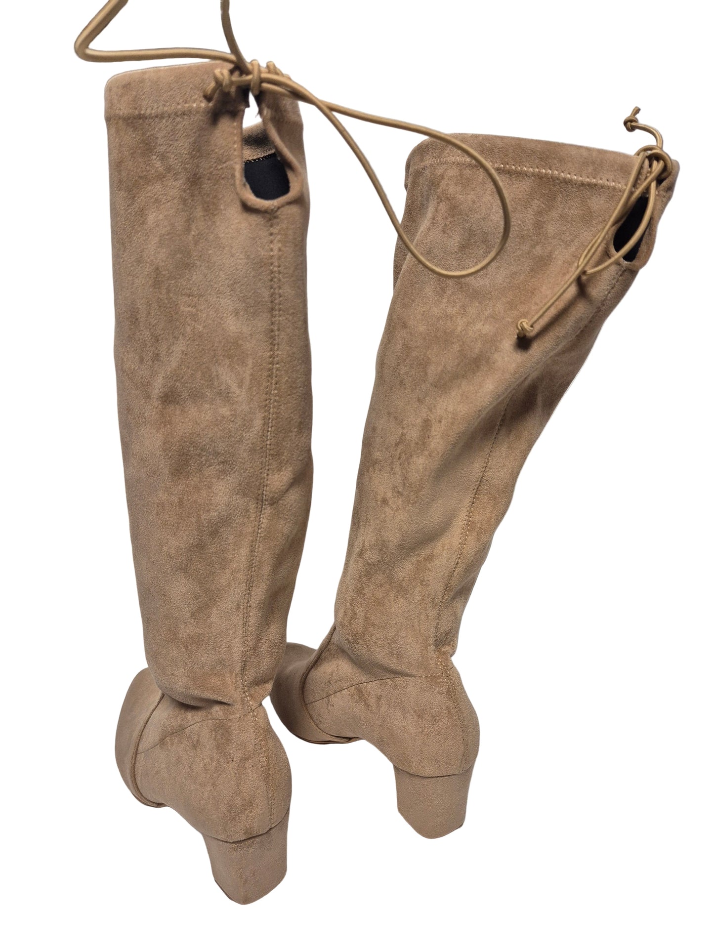 Lascana Stiefel Wadenlang, sand, Gr. 37