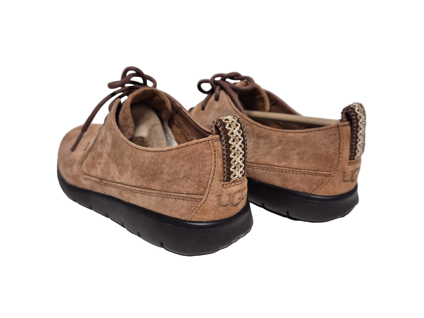 UGG Australia Herren Schnürschuh, braun, Gr. 40,5