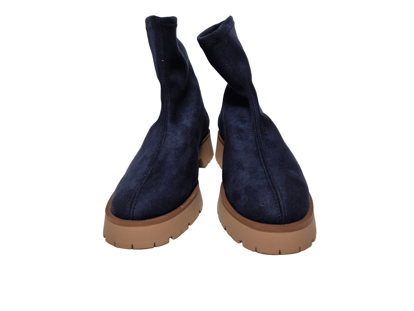 Heine Stiefelette Blockabsatz, marine, Gr. 37