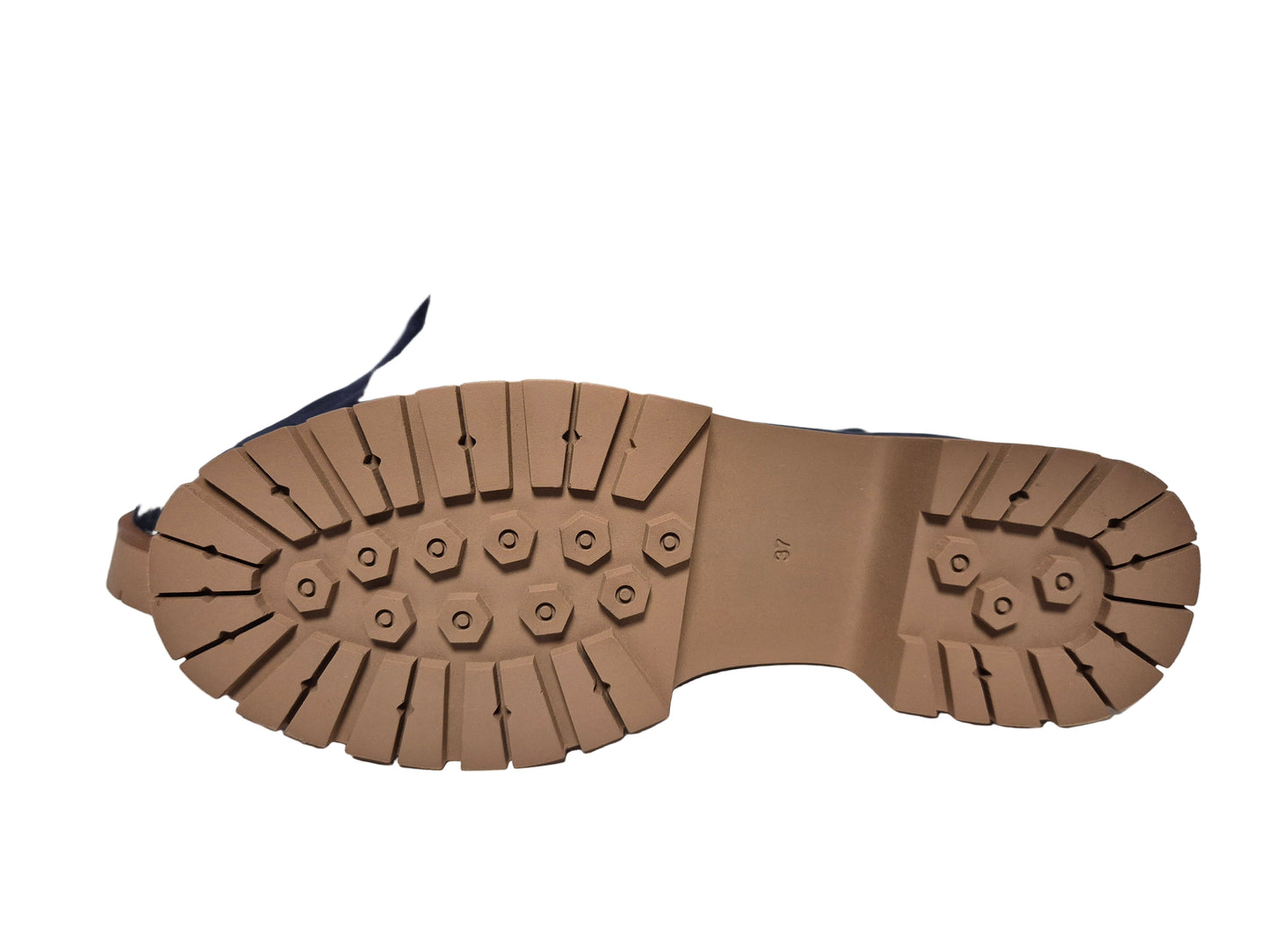 Heine Stiefelette Blockabsatz, marine, Gr. 37