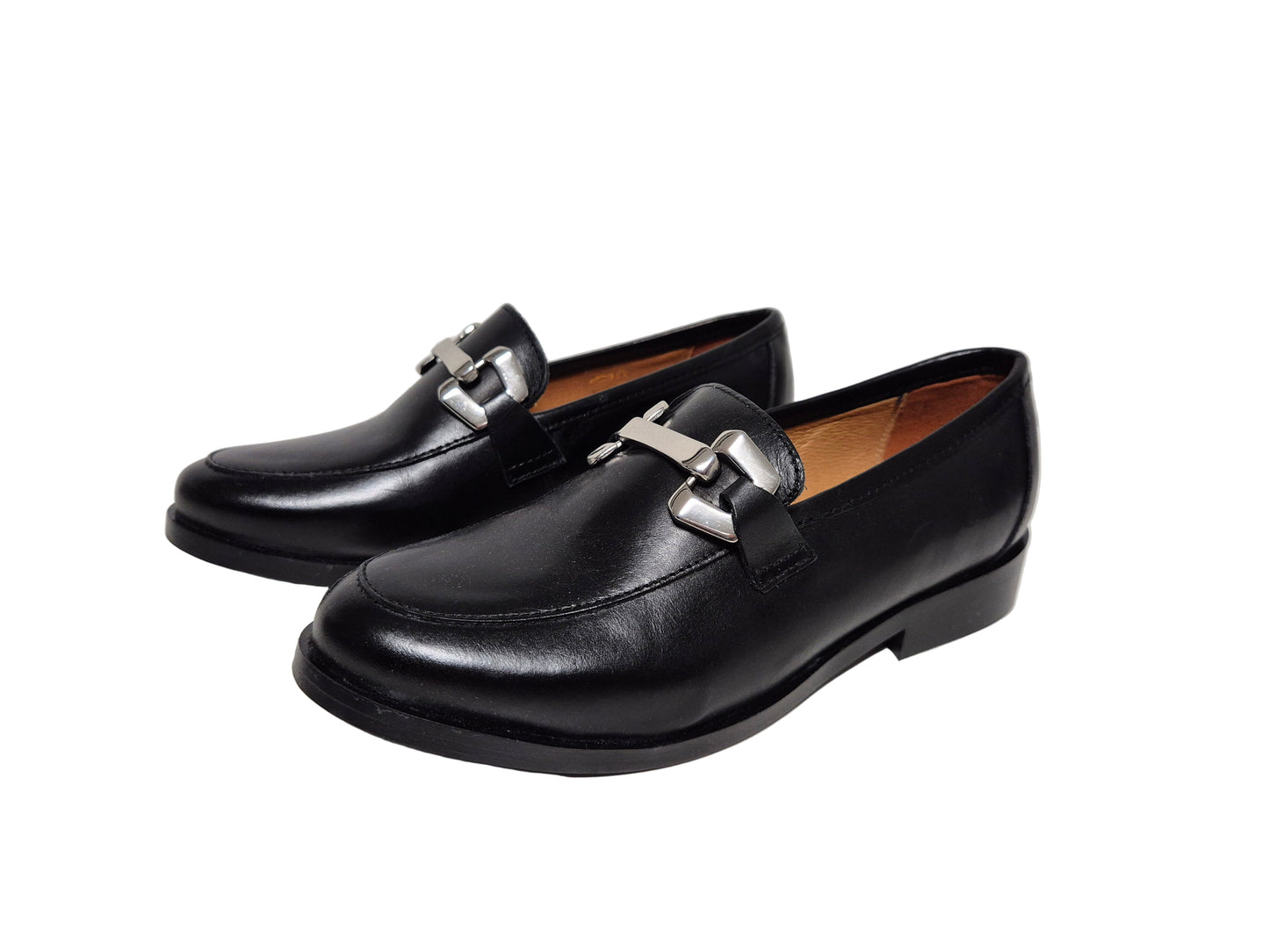 Heine Halbschuhe Schlupfschuhe Slipper, schwarz, Gr. 35