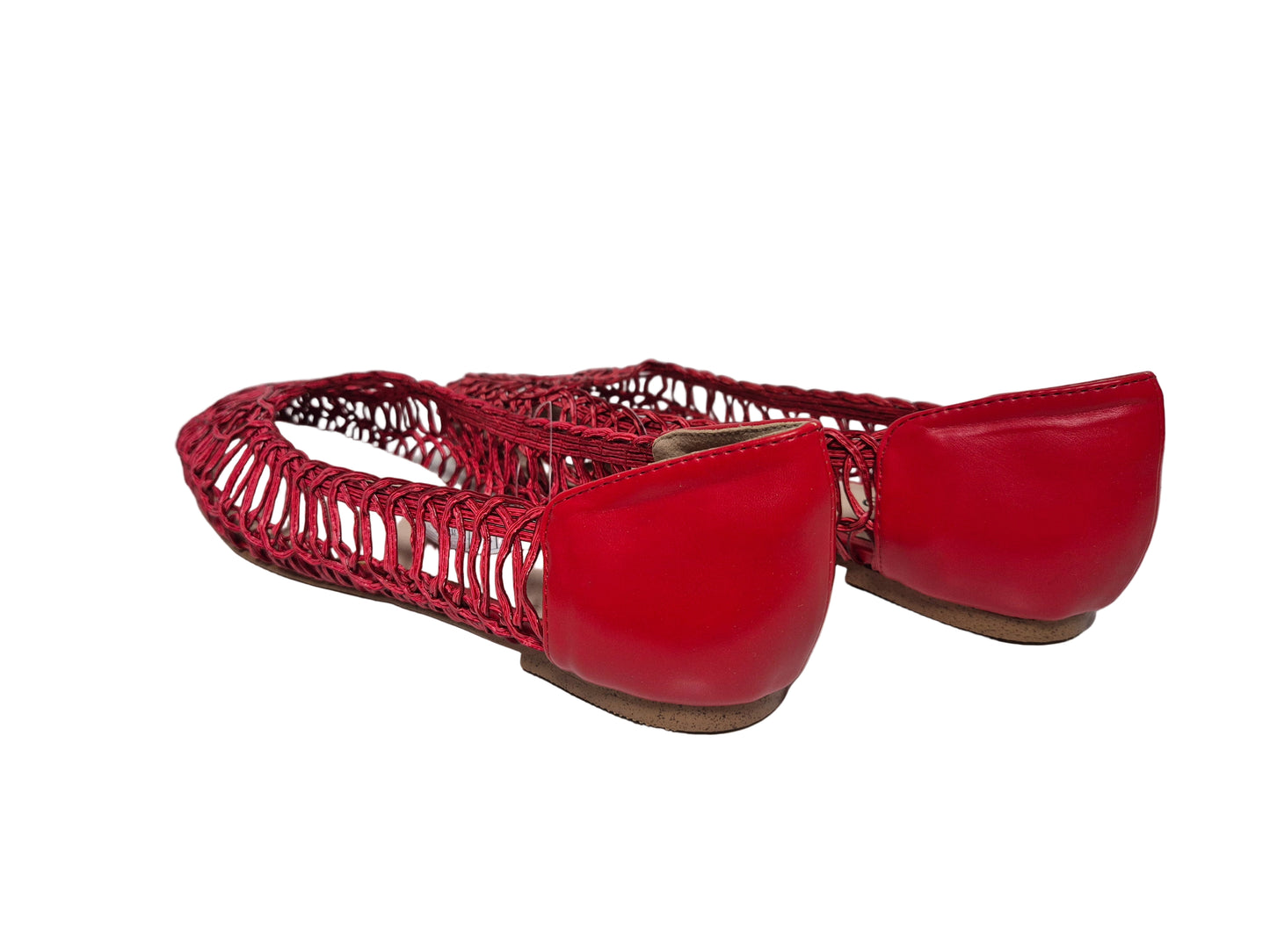 Heine Ballerinas Slip On, rot, Gr. 41