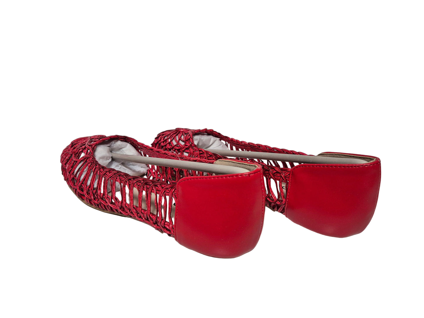 Heine Ballerinas Slip On, rot, Gr. 38