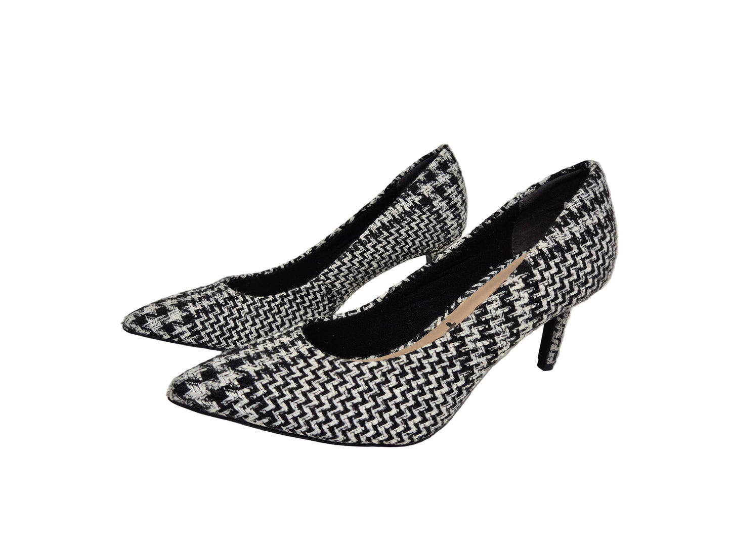 Tamaris Pumps, schwarz-weiß, Gr. 37