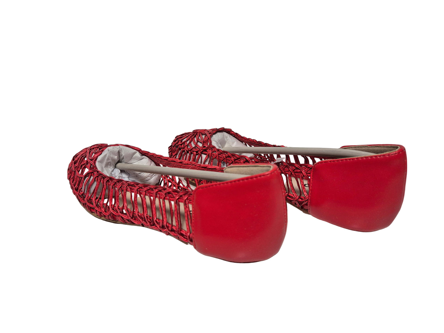Heine Ballerinas Slip On, rot, Gr. 39