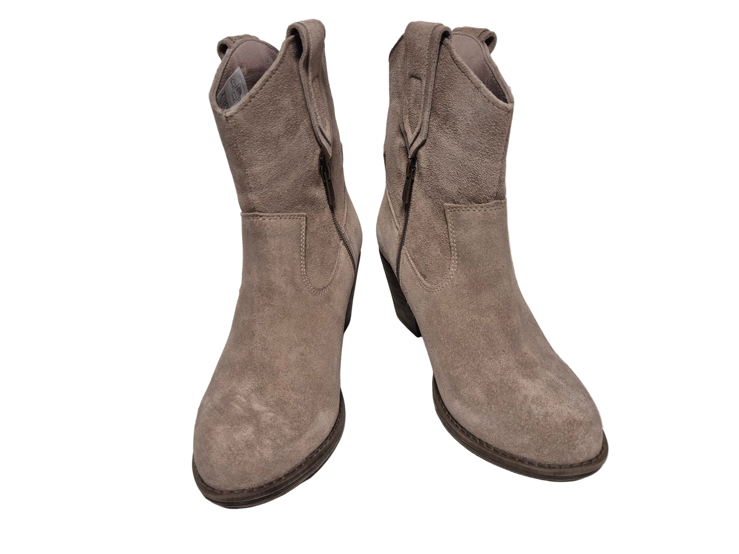 Andrea Conti Stiefelette Veloursleder, taupe, Gr. 37