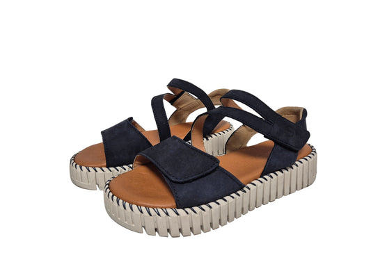 TAMARIS Sandalette, navy, Gr. 37