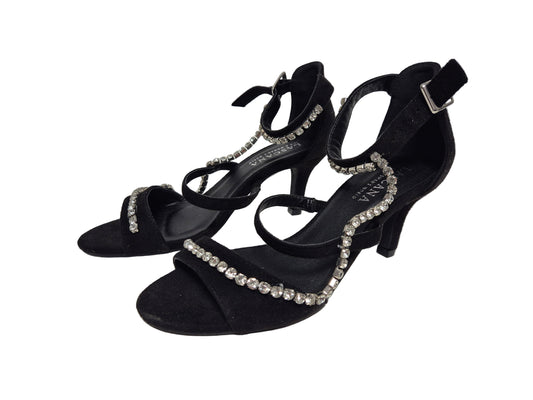 Lascana Sandaletten Abendschuhe Absatzschuhe, schwarz, Gr. 37