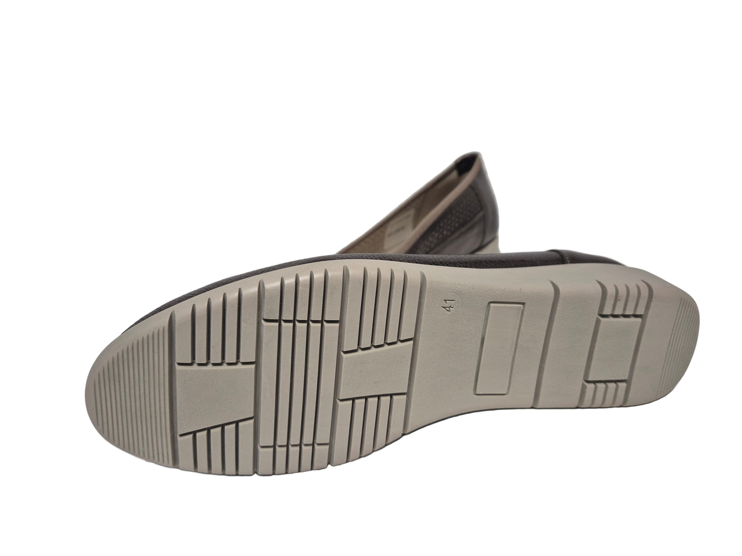 airsoft comfort+ Slipper Ballerinas Keilabsatz, bronze, Gr. 41