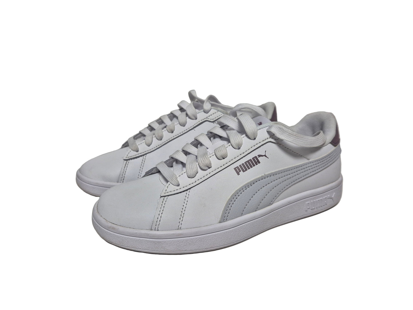 PUMA Smash 3.0 L Sneaker, weiß, Gr. 37,5