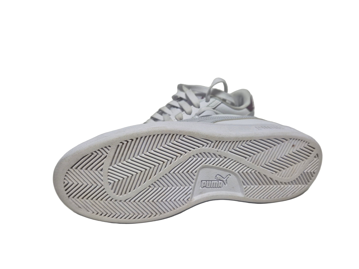 PUMA Smash 3.0 L Sneaker, weiß, Gr. 37,5