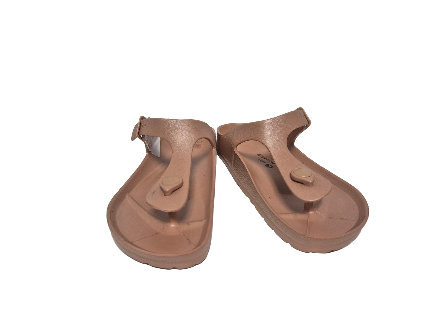 avispas Zehentrenner Badelatschen Pantolette, bronze, Gr. 36