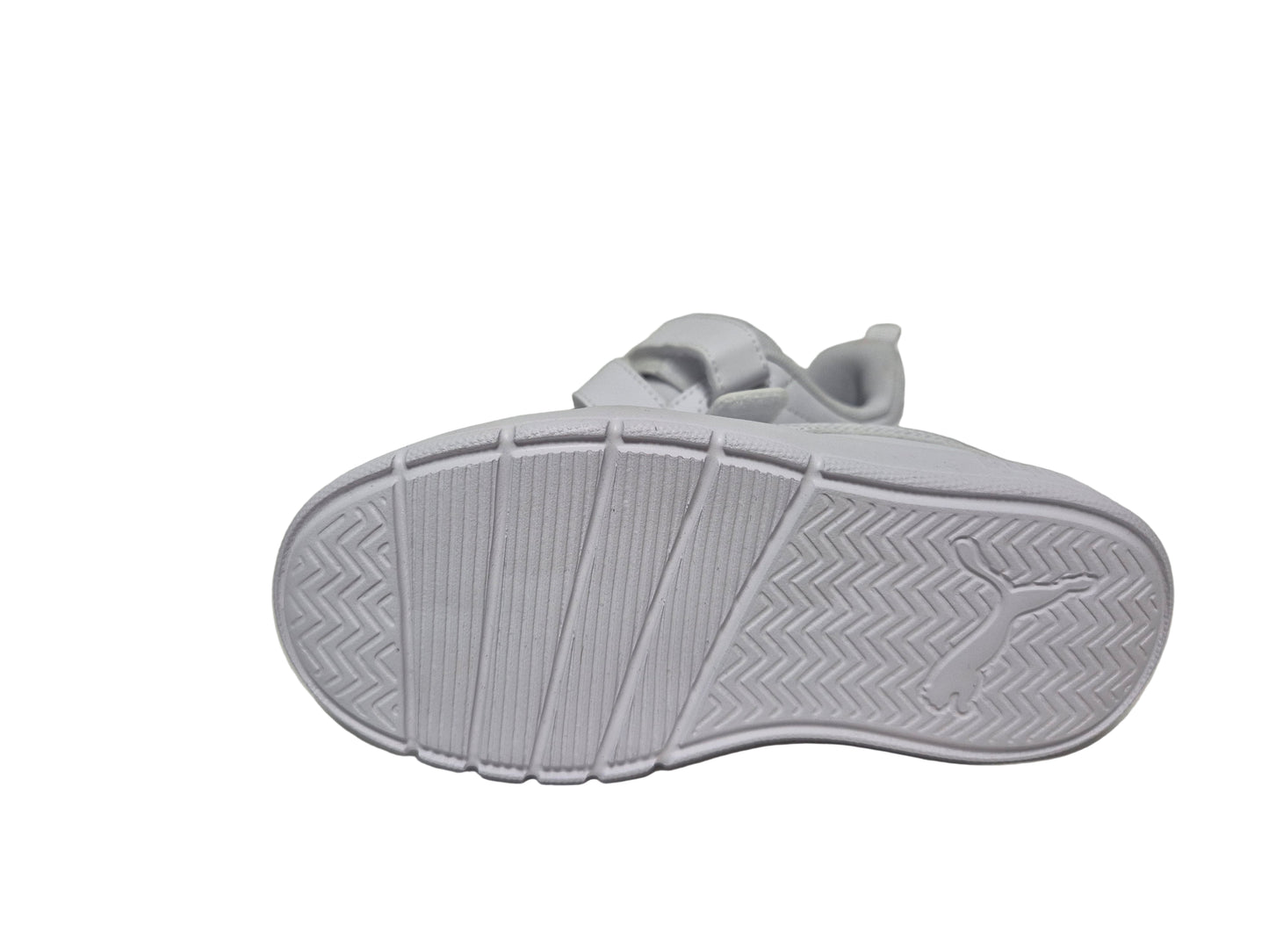 Puma Courtflex V3 V PS Sneaker, weiß, Gr. 30