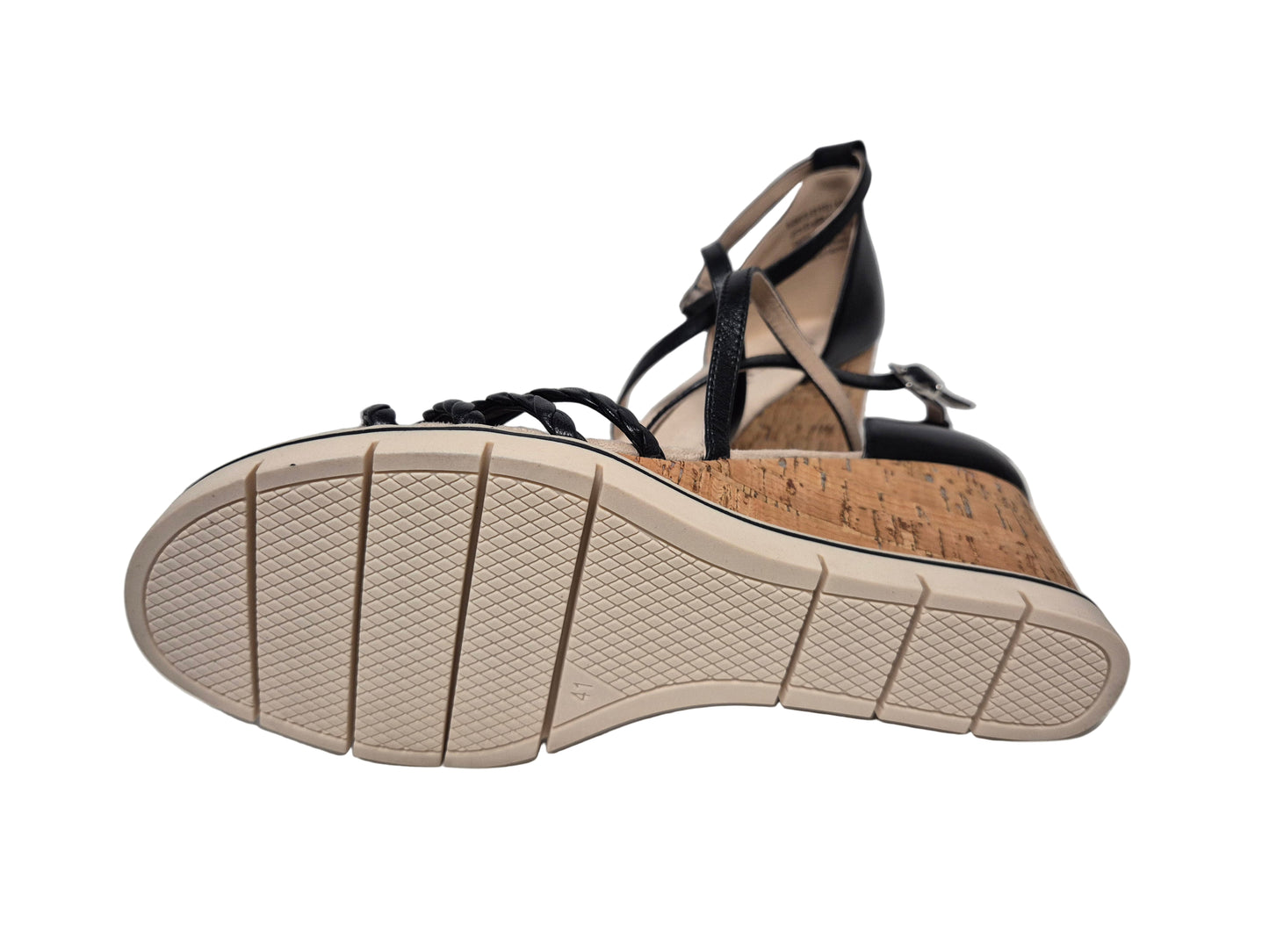 Caprice Keilsandalette, schwarz, Gr. 41