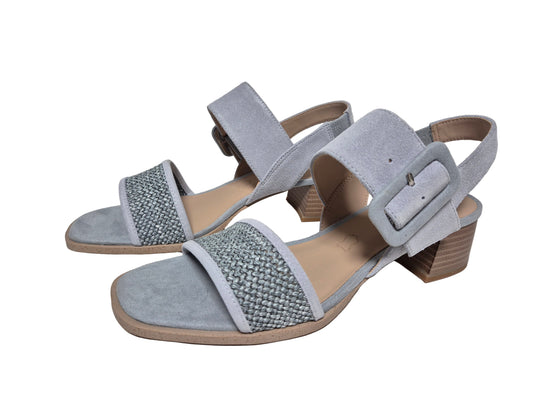 Caprice Riemchensandalette, blau, Gr. 39