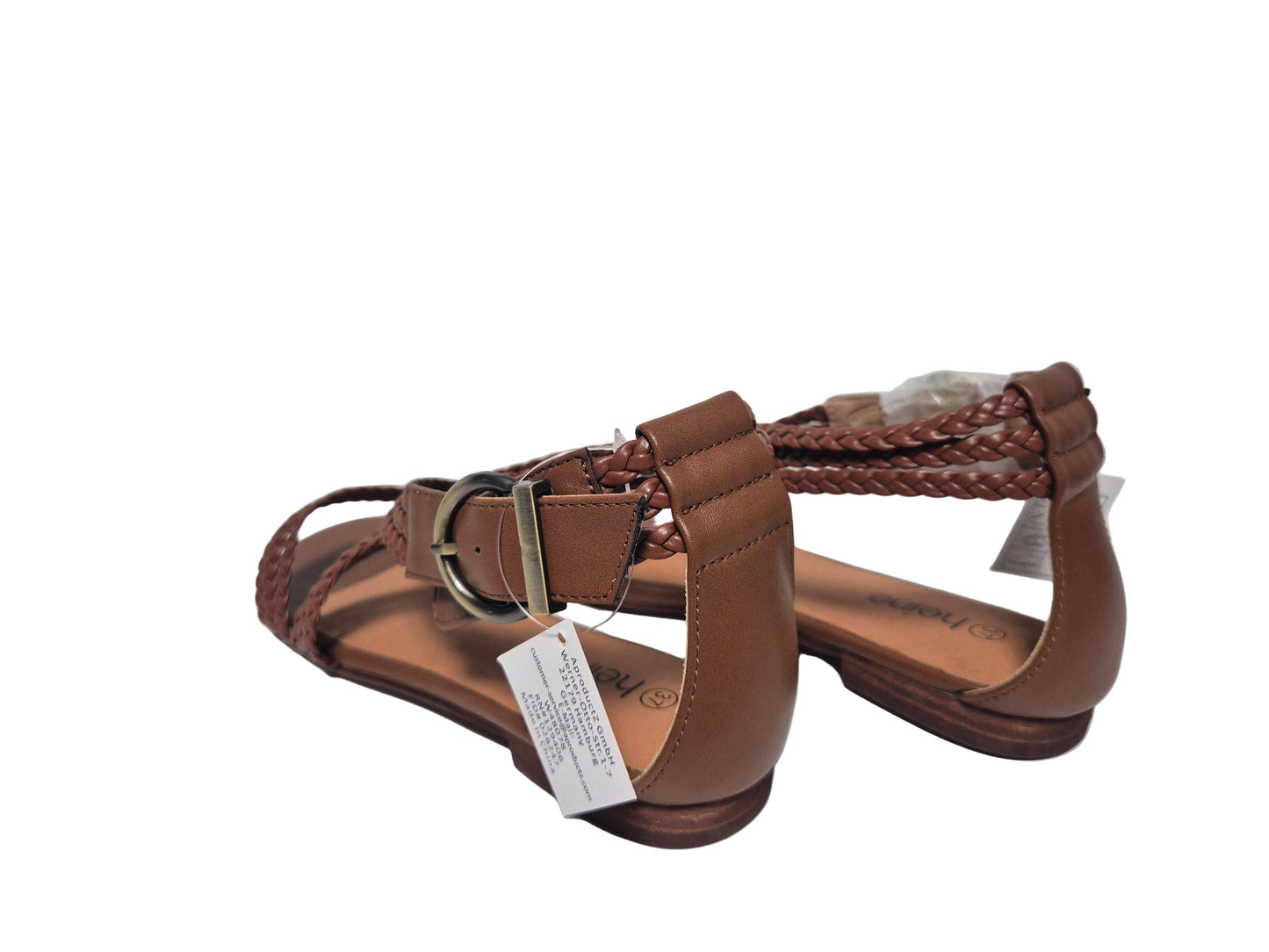NEU! Heine Sandale Dornschließe braun Gr. 37