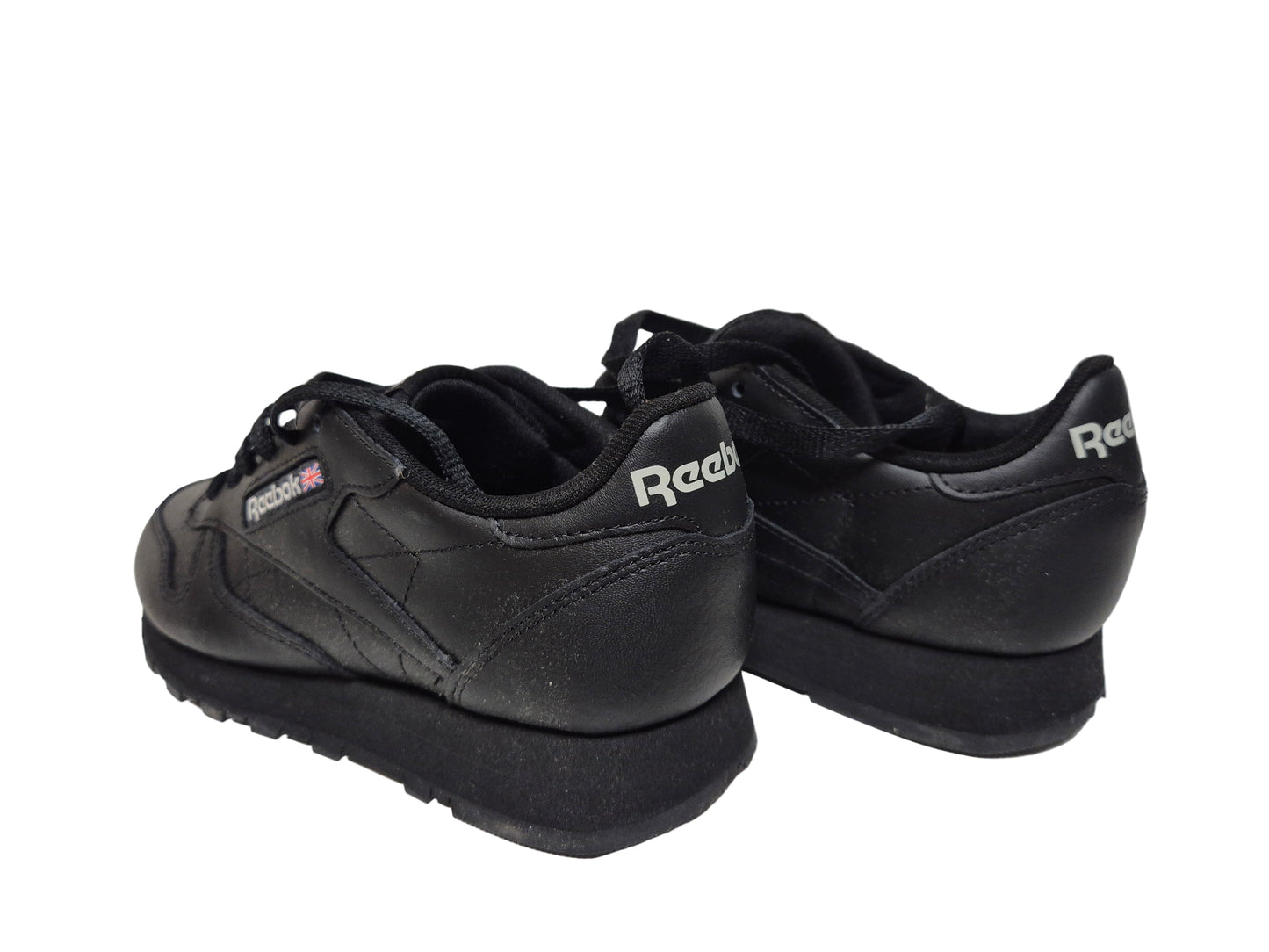 Reebok Classic Leather Sneaker, schwarz, Gr. 38
