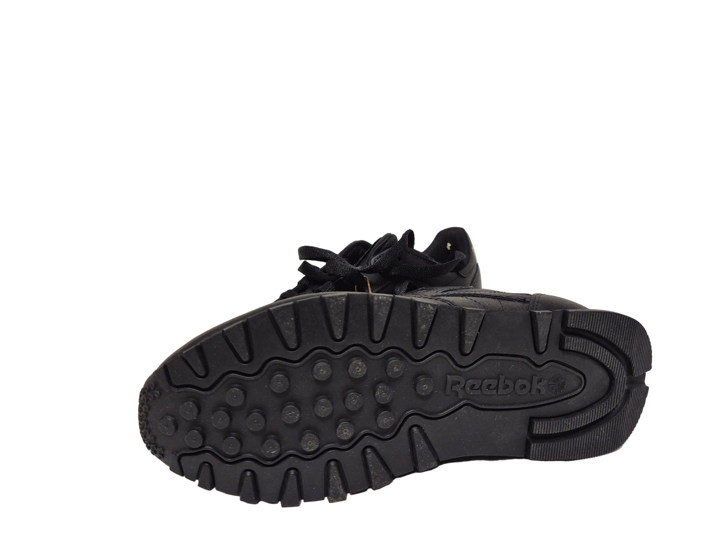 Reebok Classic Leather Sneaker, schwarz, Gr. 38