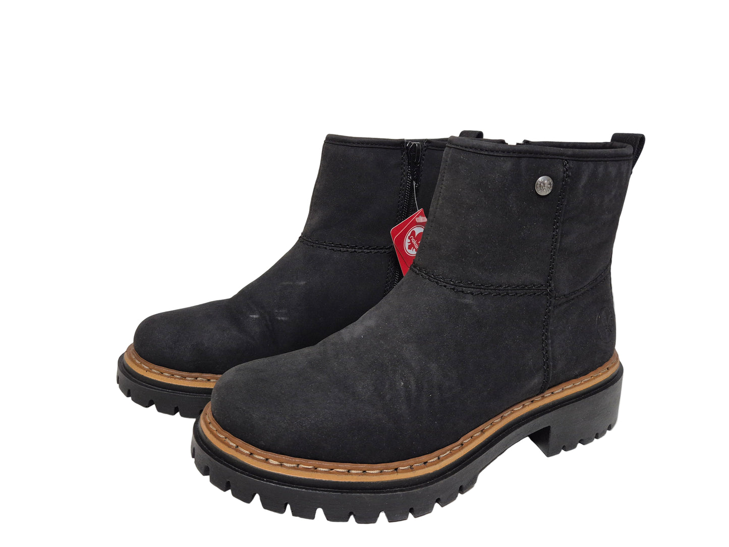 Rieker Winterstiefelette Winterboots, schwarz, Gr. 38