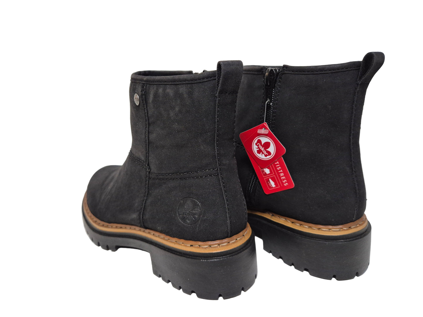 Rieker Winterstiefelette Winterboots, schwarz, Gr. 38