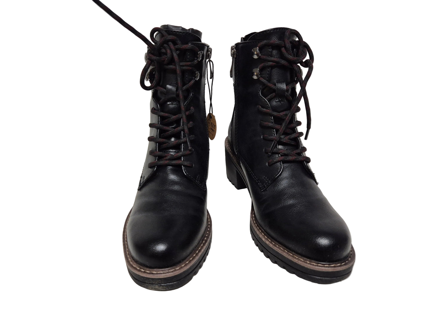 Marco Tozzi Stiefelette mit Blockabsatz, schwarz, Gr. 36