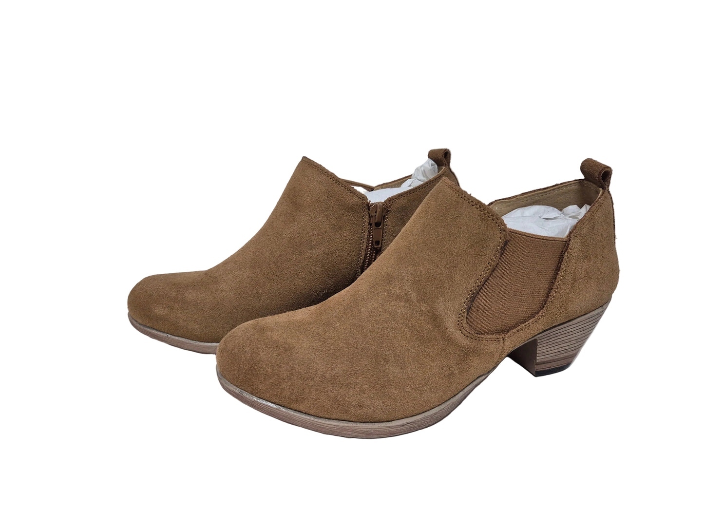 Andrea Conti Stiefeletten Absatzschuhe, camel braun, Gr. 36